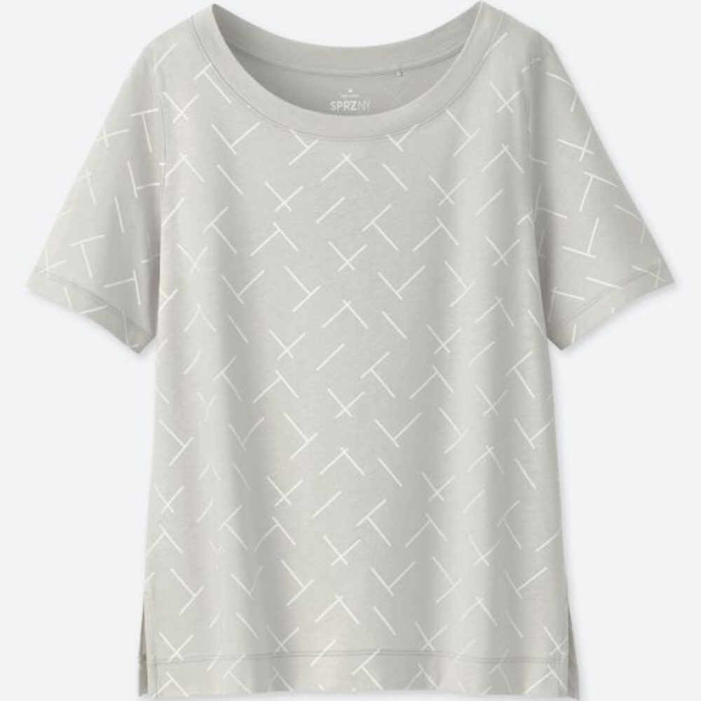 Uniqlo Women SPRZ NY Short Sleeve Graphic T-Shirt